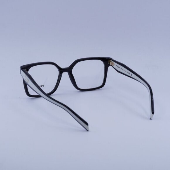 Prada PRB03V 16K1O1 Eyeglasses Black 54mm Square Frame - Picture 8 of 9